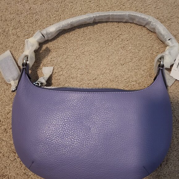 NWT Coach Medium Payton Hobo Leather Handbag in Light Violet - Picture 4 of 6